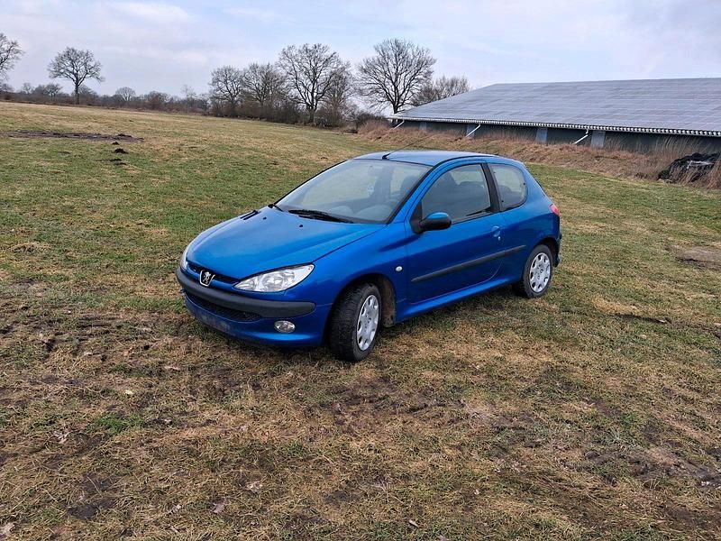 Gebraucht Peugeot 206 75 PS (55 kW) 2004 Blau Kleinwagen