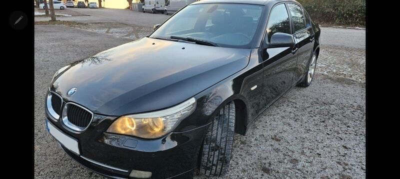 Schwarz Gebraucht 2009 BMW 520 Exclusive Limousine | 4.300 € (Guter Preis) - Bild 1/4