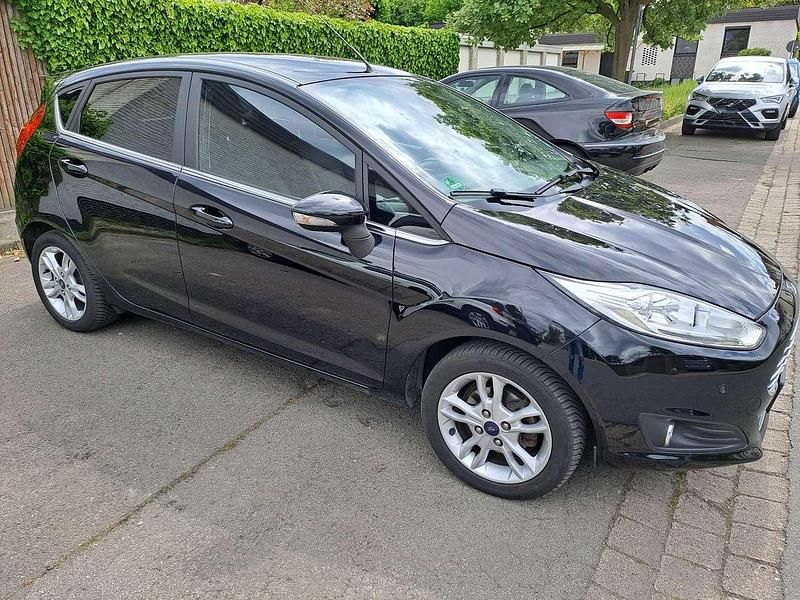 Schwarz Gebraucht 2017 Ford Fiesta ST-Line Kleinwagen | 9.200 € (Superpreis) - Bild 1/4