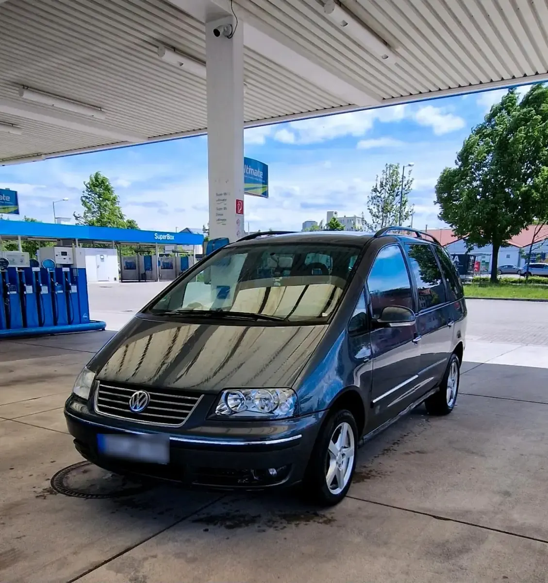 Brugt VW Sharan 140 HK (102 kW) 2008 Grå MPV