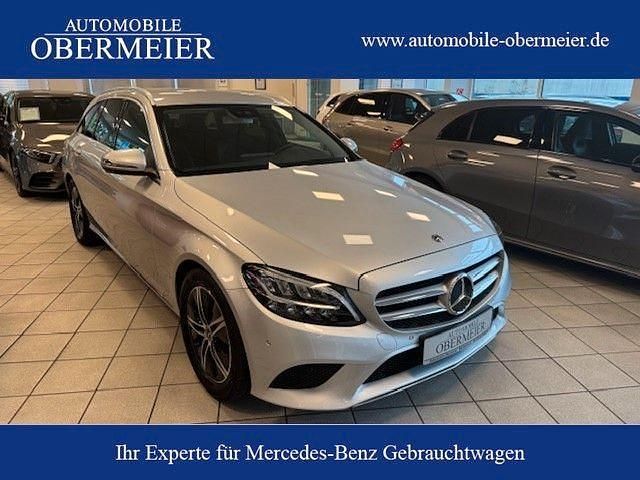 Silber (iridiumsilber) Gebraucht 2019 Mercedes C200 Kombi | 24.950 € (Guter Preis) - Bild 1/4