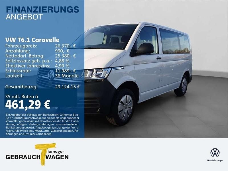 Gebraucht VW Caravelle 110 PS (80 kW) 2021 Weiß Van / Kleinbus