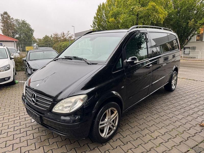 Schwarz Gebraucht 2008 Mercedes Viano Van / Kleinbus | 5.990 € (Superpreis) - Bild 1/4