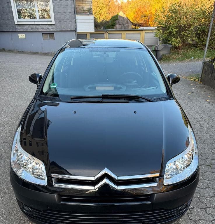 Schwarz Gebraucht 2008 Citroën C4 Advance Limousine | 1.999 € (Etwas zu teuer) - Bild 1/4