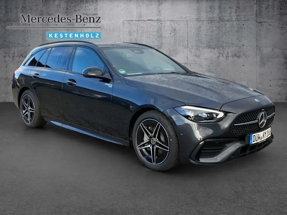 Gebraucht Mercedes C220 AMG 200 PS (147 kW) 2025 Lack graphitgrau Kombi