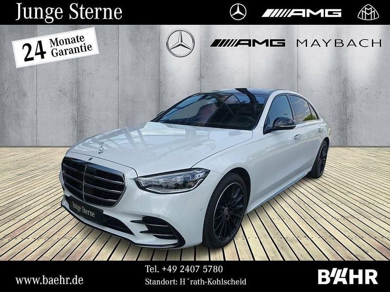 Weiß Gebraucht 2024 Mercedes S580 AMG Limousine | 114.950 € (Superpreis) - Bild 1/4