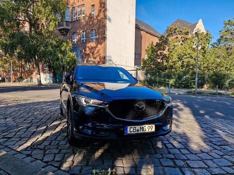 Gebraucht Mazda CX-5 Newground 184 PS (135 kW) 2021 Blau SUV