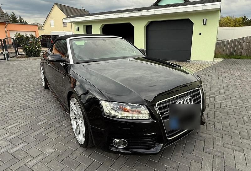 Schwarz Gebraucht 2010 Audi Cabriolet S-Line Cabrio | 13.300 € (Fairer Preis) - Bild 1/4