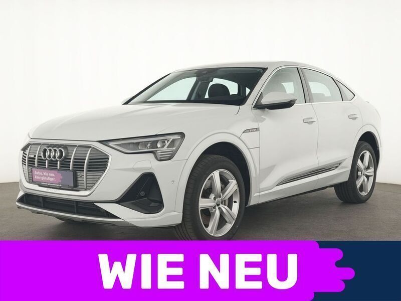 Gletscherweiss Gebraucht 2022 Audi e-tron S-Line SUV | 32.685 € (Guter Preis) - Bild 1/4