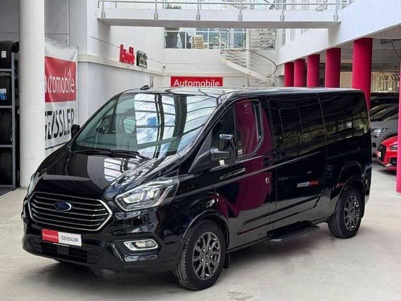 Schwarz Gebraucht 2019 Ford Tourneo Custom Van | 34.990 € (Etwas zu teuer) - Bild 1/4