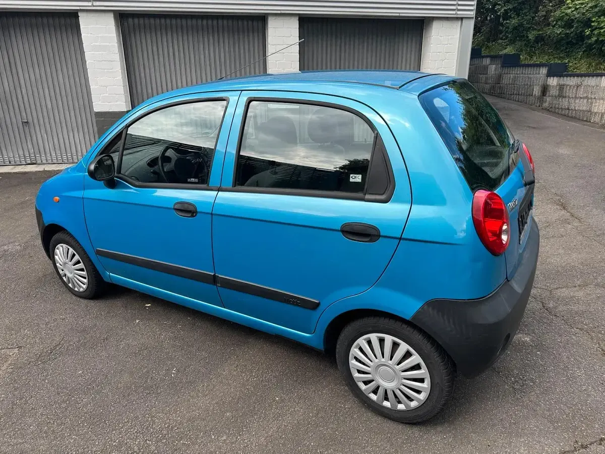 Gebraucht Chevrolet Aveo 51 PS (37 kW) 2007 Blau Kleinwagen