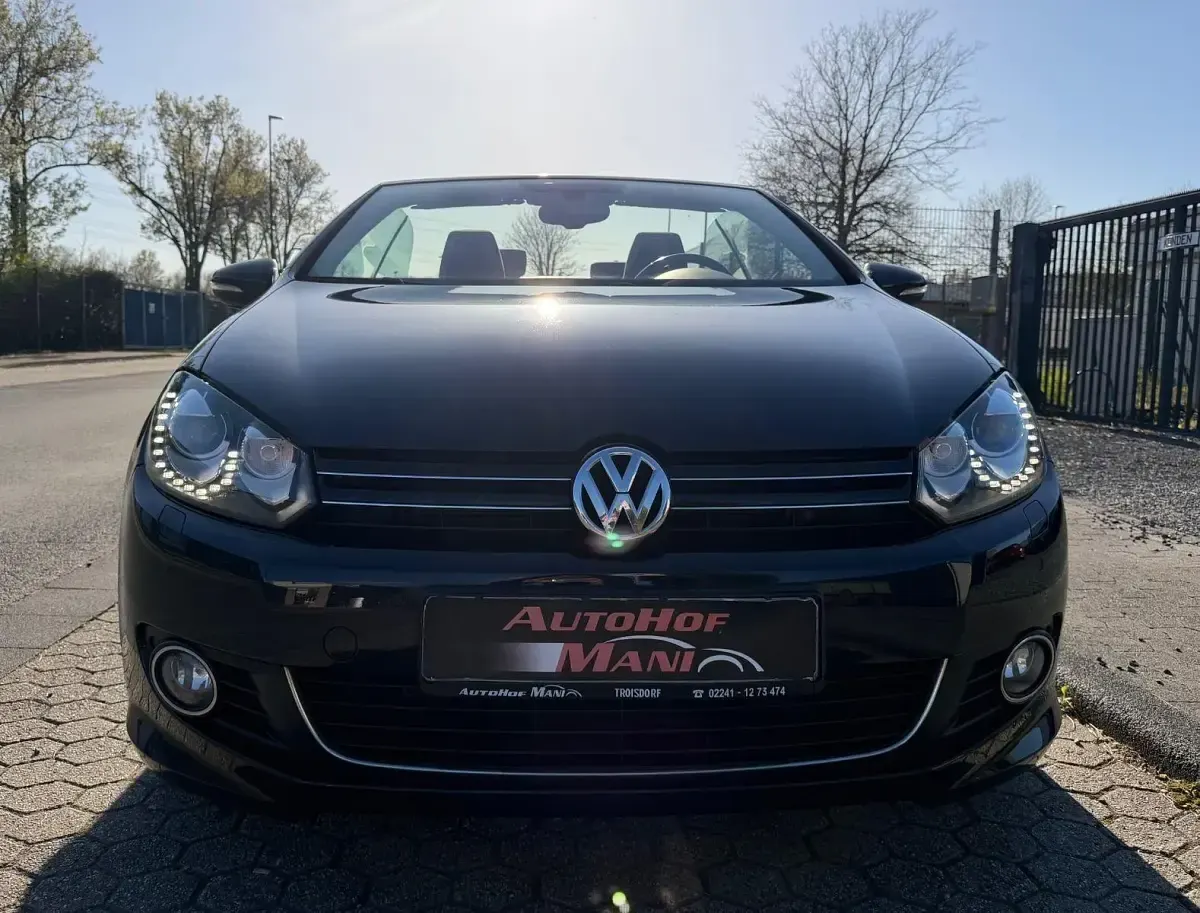 Gebraucht VW Golf Cabriolet Allstar 125 PS (91 kW) 2016 Schwarz Cabrio