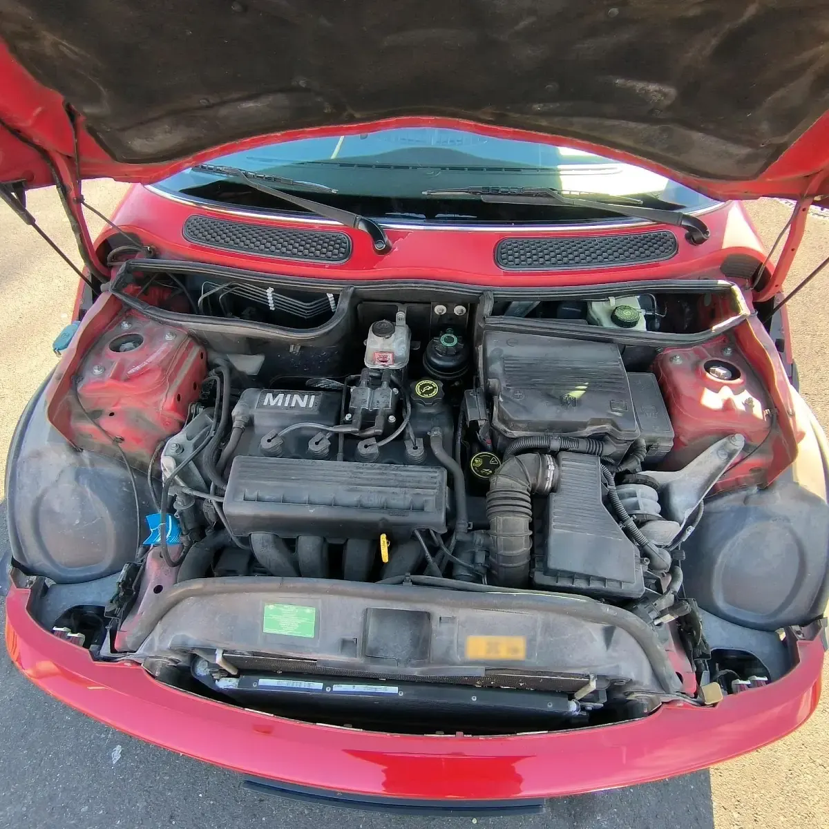 Gebraucht Mini Cooper 2005 Rot Kleinwagen
