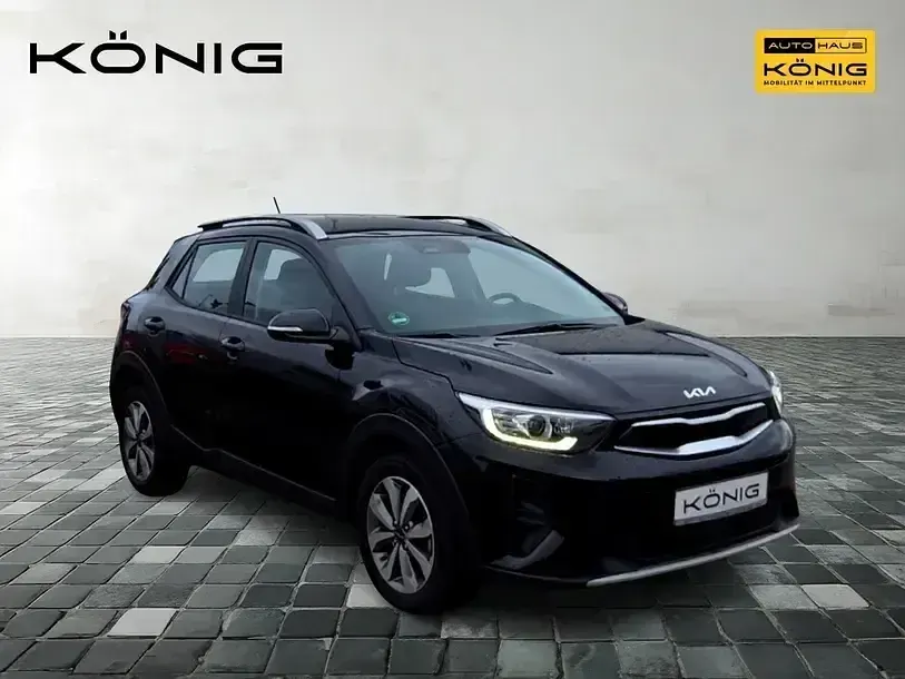 Gebraucht Kia Stonic Vision 101 PS (74 kW) 2023 Auroraschwarz metallic SUV