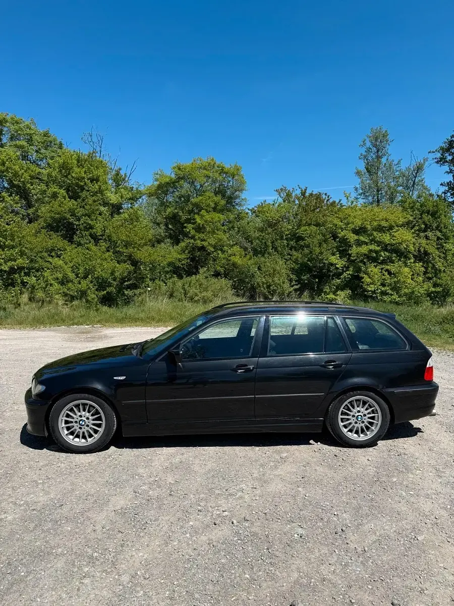 Brugt BMW 325 193 HK (141 kW) 2004 Sort Stationcar