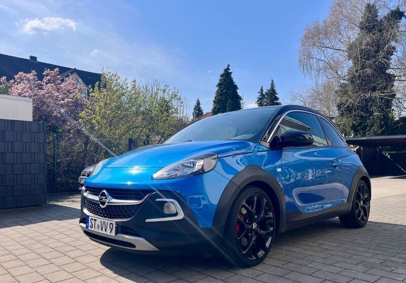 Blau Gebraucht 2018 Opel Adam Rocks Rocks S Kleinwagen | 12.500 € (Guter Preis) - Bild 1/4