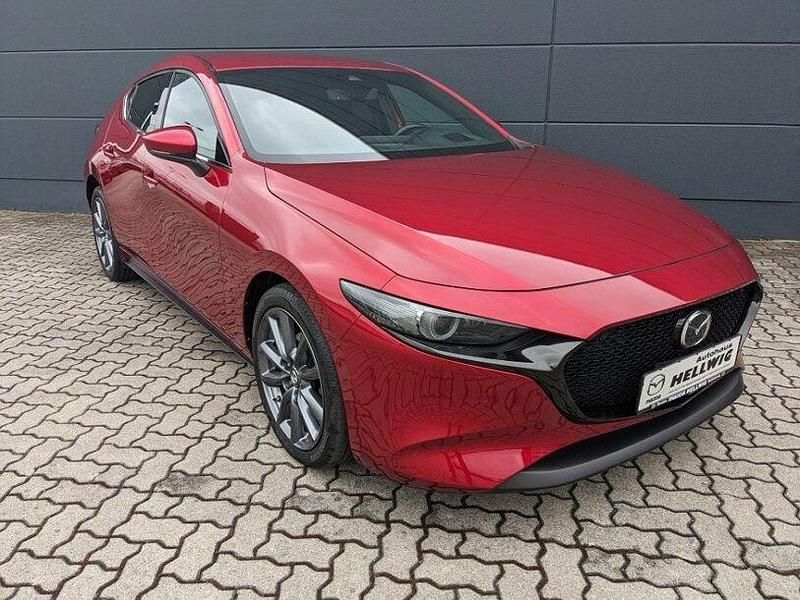 Gebraucht Mazda 3 Selection 162 PS (119 kW) 2022 Rot Limousine