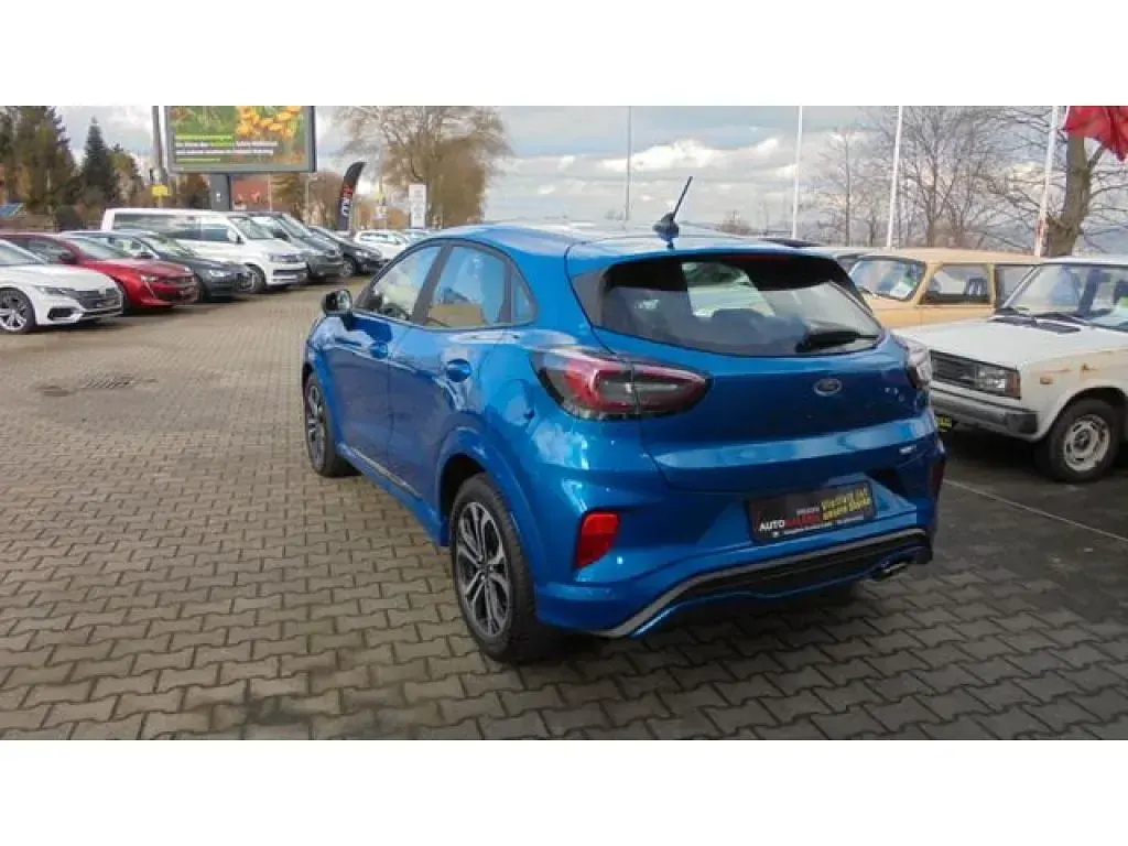 Gebraucht Ford Puma ST-Line 125 PS (91 kW) 2023 Dynamicblau metallic (metallic) Kleinwagen