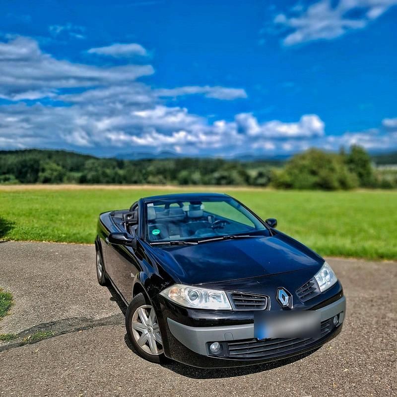 Schwarz Gebraucht 2007 Renault Mégane Cabriolet Cabrio | 2.000 € - Bild 1/4