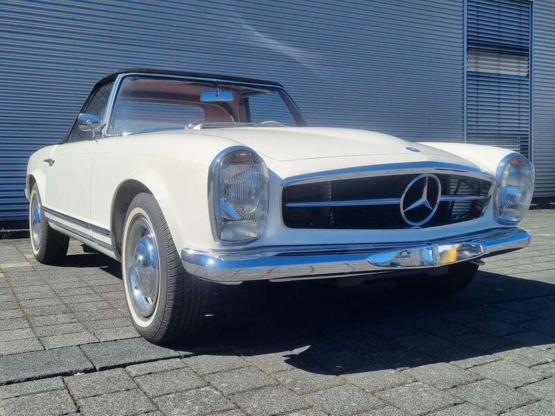 Weiß Gebraucht 1964 Mercedes 230 Cabrio | 114.400 € - Bild 1/4