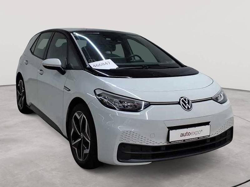 Gebraucht VW ID.3 Pro 150 kW (204 PS) 2022 Gletscherweiß metallic / dach schwarz Kleinwagen