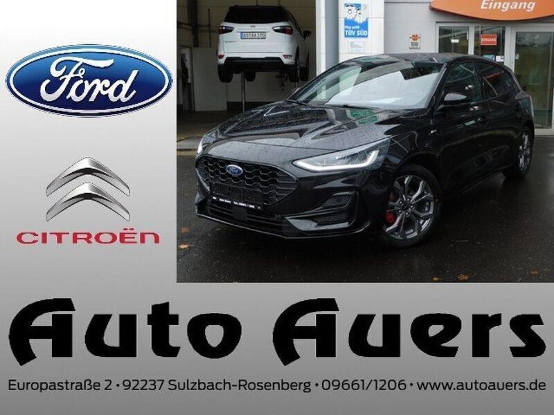 Schwarz Gebraucht 2023 Ford Focus ST-Line Limousine | 26.990 € (Etwas zu teuer) - Bild 1/4