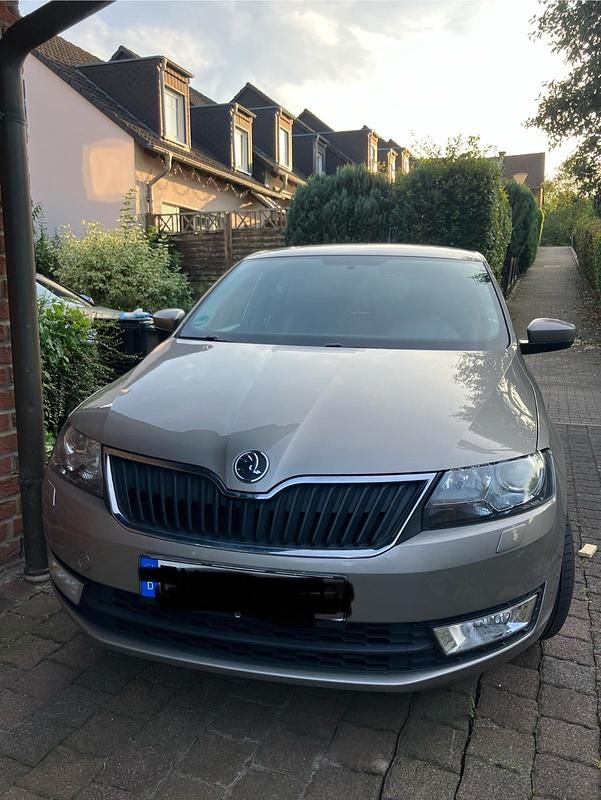 Gebraucht Skoda Rapid Elegance 104 PS (76 kW) 2014 Beige Kleinwagen