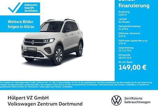 Gebraucht VW T-Cross Goal 116 PS (85 kW) 2025 Grau SUV