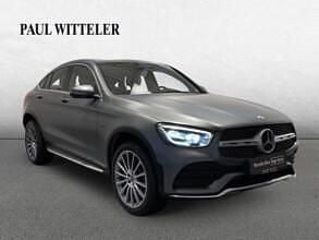 Gebraucht Mercedes GLC300e AMG 194 PS (142 kW) 2021 Designo selenitgrau magno Coupé