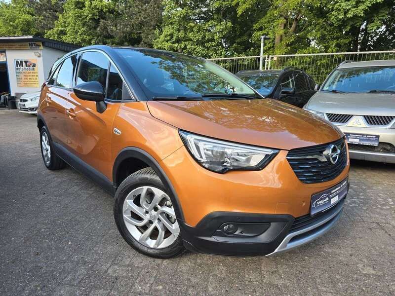 Safran orange Gebraucht 2017 Opel Crossland X SUV | 13.450 € (Fairer Preis) - Bild 1/4