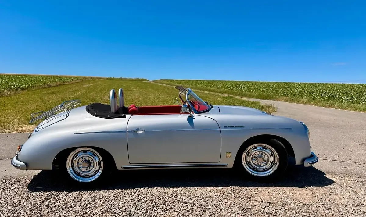 Gebraucht Porsche 356 85 PS (62 kW) 1958 Silber Cabrio