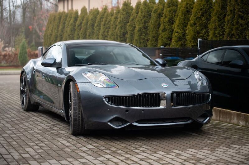 Blau Gebraucht 2013 Fisker Karma Limousine | 47.000 € - Bild 1/4