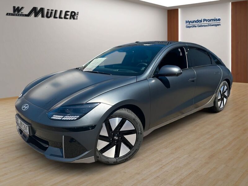 Nocturne gray matt Gebraucht 2023 Hyundai Ioniq 6 Techniq Limousine | 39.990 € (Fairer Preis) - Bild 1/4