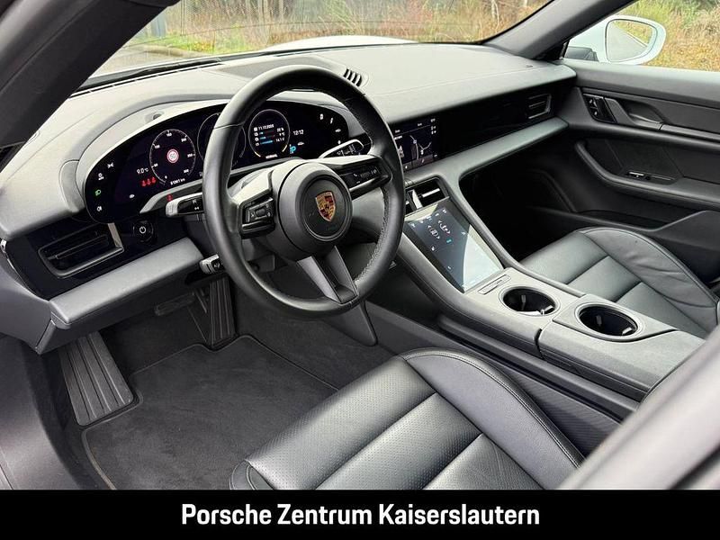 Gebraucht Porsche Taycan 300 kW (408 PS) 2021 Weiß Limousine