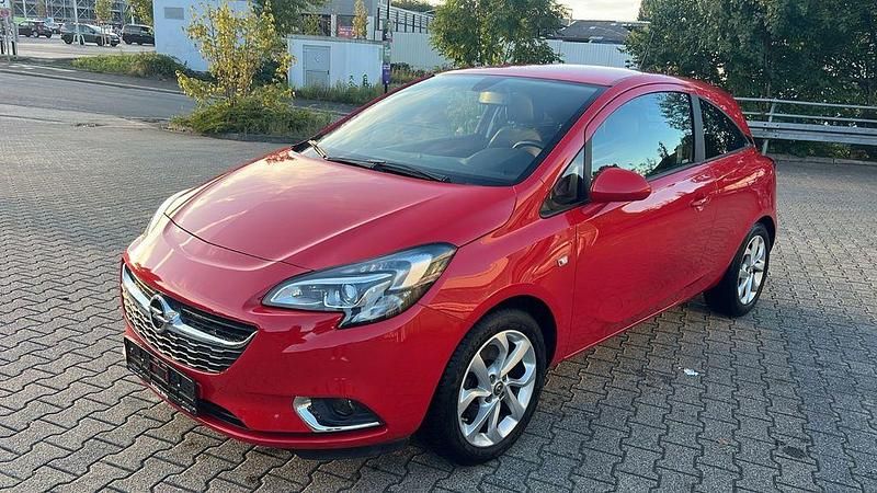Rot Gebraucht 2017 Opel Corsa Innovation Kleinwagen | 6.999 € (Guter Preis) - Bild 1/4