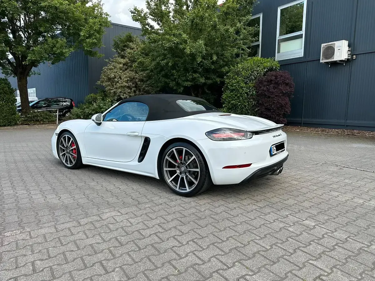 Gebraucht Porsche 718 Boxster S 350 PS (257 kW) 2016 Weiß Cabrio