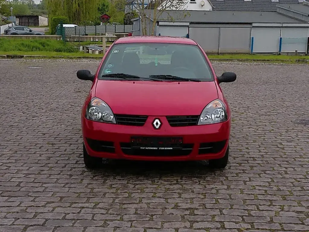 Gebraucht Renault Clio II Campus 58 PS (42 kW) 2009 Rot Limousine