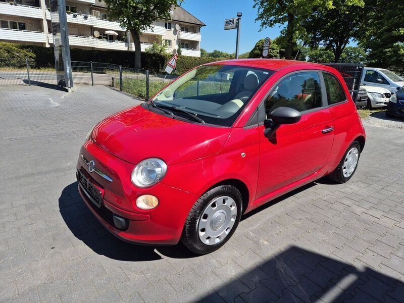 Rot Gebraucht 2008 Fiat 500 Pop Kleinwagen | 3.950 € (Teuer) - Bild 1/4