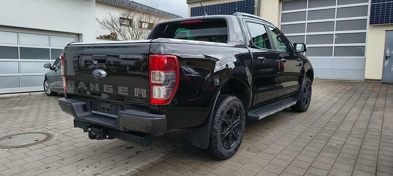 Gebraucht Ford Ranger Wildtrack 212 PS (155 kW) 2022 Obsidianschwarz metallic Pickup