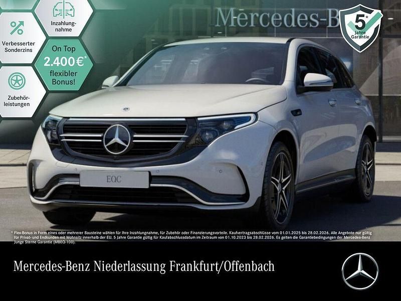 Weiß Gebraucht 2022 Mercedes EQC400 Advanced SUV | 37.890 € (Fairer Preis) - Bild 1/3