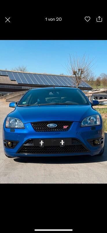 Blau Gebraucht 2007 Ford Focus ST Coupé | 6.900 € (Fairer Preis) - Bild 1/4