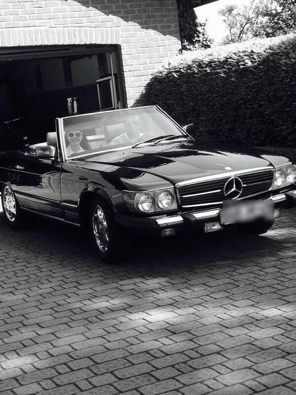 Blau Gebraucht 1983 Mercedes SL380 Cabrio | 15.777 € - Bild 1/4