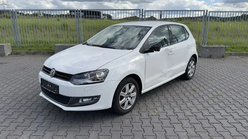 Gebraucht VW Polo Highline 105 PS (77 kW) 2010 Weiß Kleinwagen