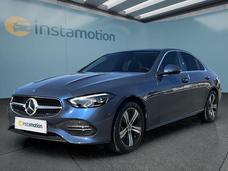 Blau Gebraucht 2024 Mercedes C180 Limousine | 40.549 € (Teuer) - Bild 1/4