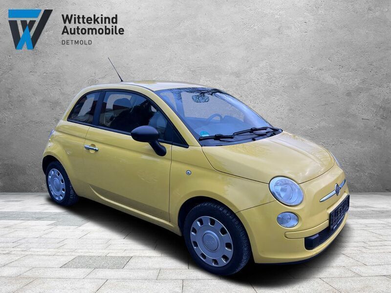 Gelb Gebraucht 2009 Fiat 500 Pop Kleinwagen | 3.499 € (Fairer Preis) - Bild 1/4