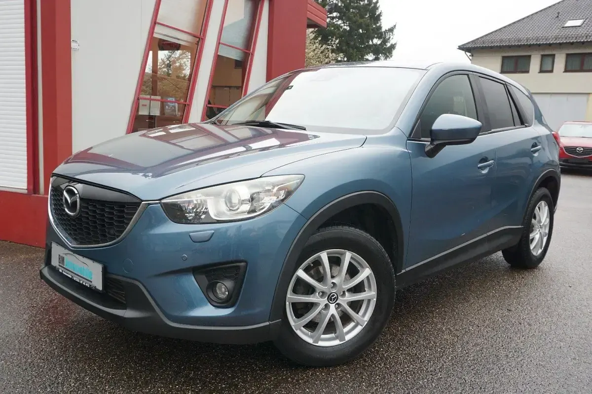 Gebraucht Mazda CX-5 Sports-Line 175 PS (128 kW) 2014 Blau SUV