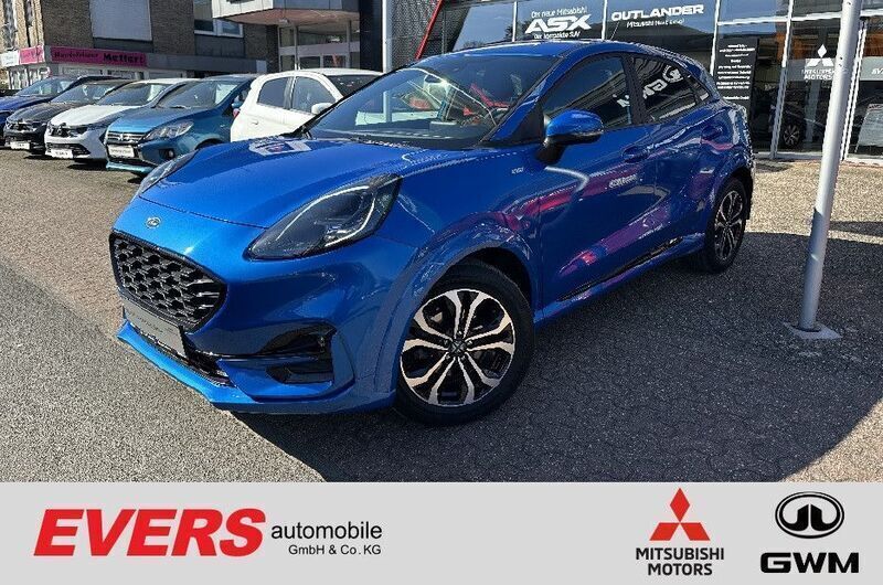 Dynamicblau metallic Gebraucht 2021 Ford Puma ST-Line Limousine | 18.550 € (Guter Preis) - Bild 1/4