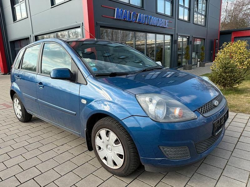 Gebraucht Ford Fiesta Style 69 PS (50 kW) 2007 Blau Kleinwagen