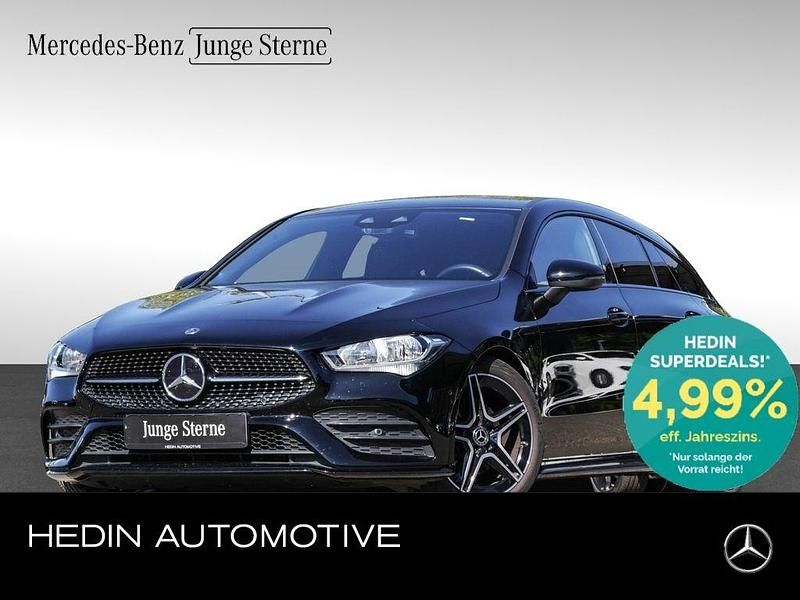 Schwarz Gebraucht 2022 Mercedes CLA200 Shooting Brake AMG Kombi | 29.299 € (Fairer Preis) - Bild 1/4