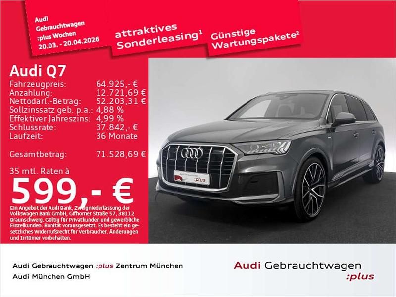 Gebraucht Audi Q7 S-Line 286 PS (210 kW) 2023 Daytonagrau perleffekt SUV